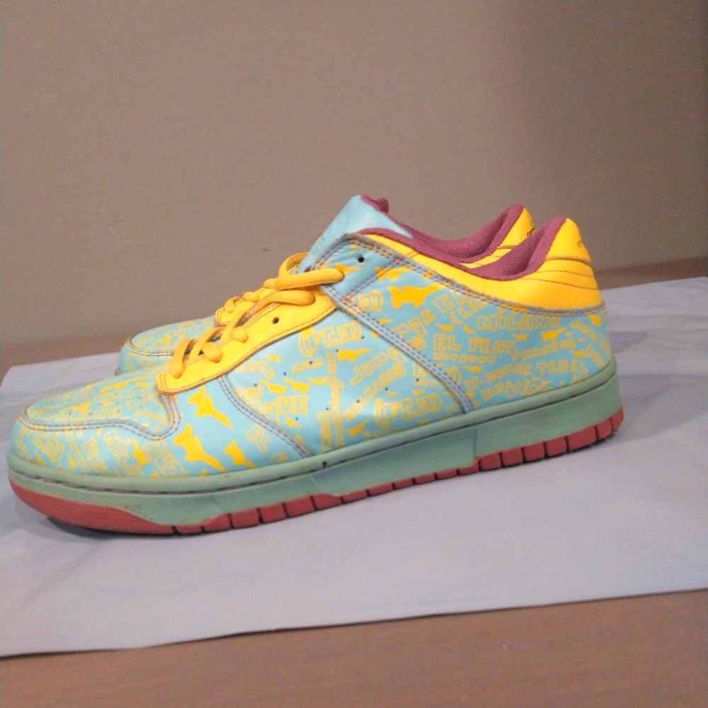 JB classics handmade skate sneakers LA Lakers colors not to many of these around